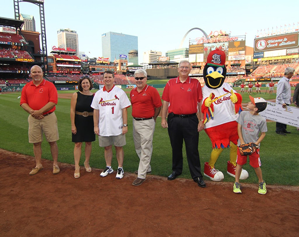 Electrical Connection team at Busch Stadium