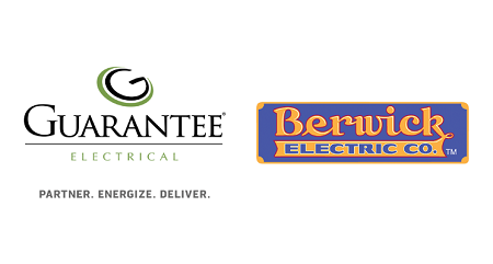 Guarantee Electrical and Berwick Electric Co. logos