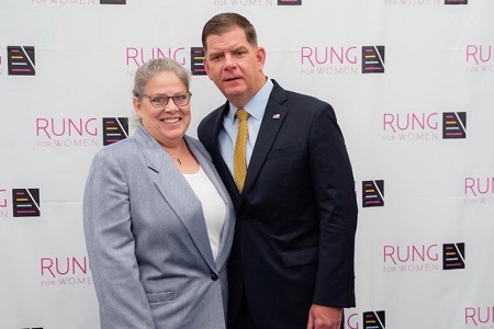 U.S. Labor Secretary Marty Walsh at Rung for Women in St. Louis