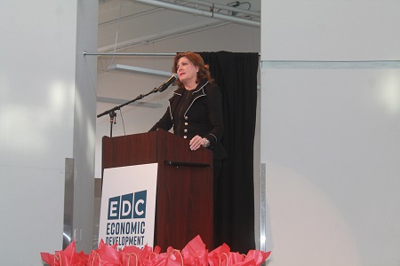 Rhonda Hamm-Niebruegge, director of St. Louis Lambert International Airport
